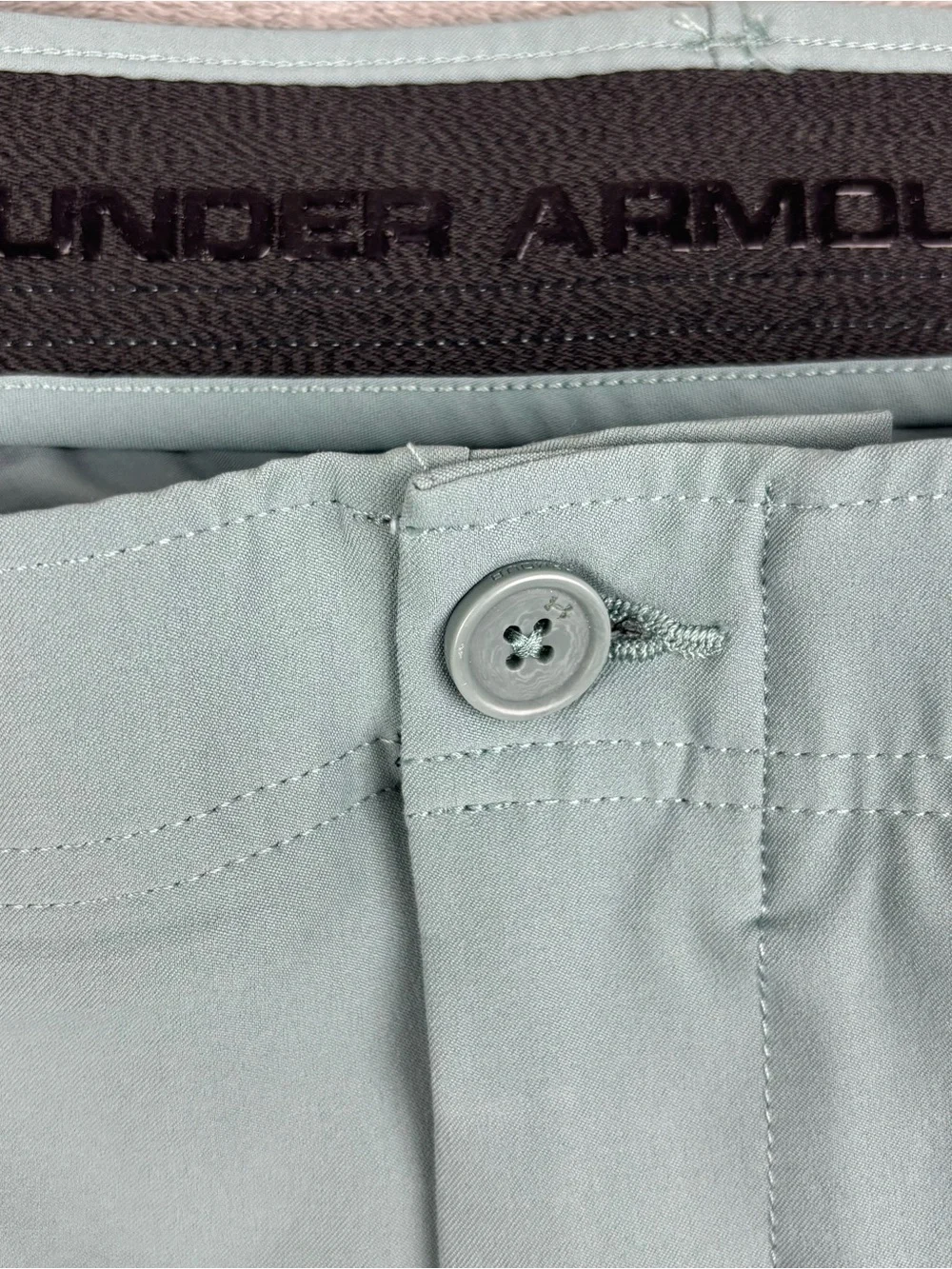 Under Armour Pants Mens 42X32 Green Blue UA Drive‎ Tapered Golf (Fit 42X31)
